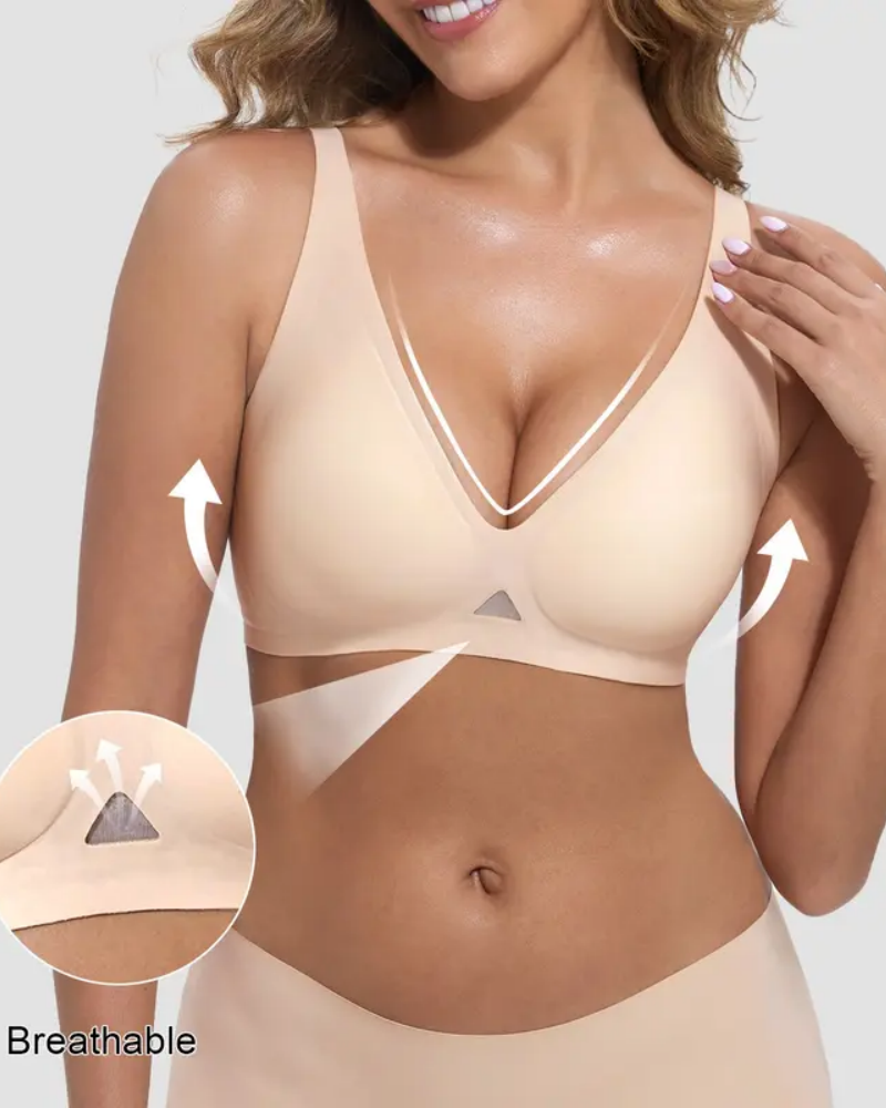 Deep-V Wireless Jelly Bra
