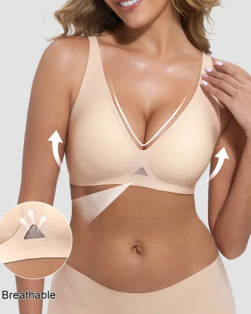 Deep-V Wireless Jelly Bra