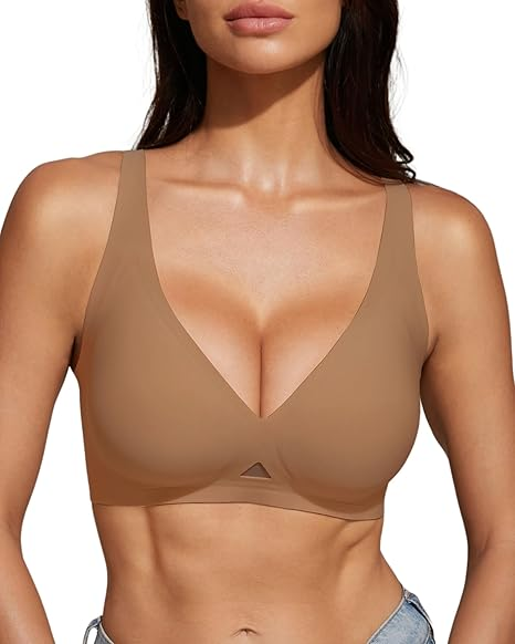 Deep-V Wireless Jelly Bra