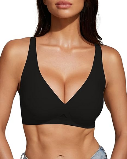 Deep-V Wireless Jelly Bra
