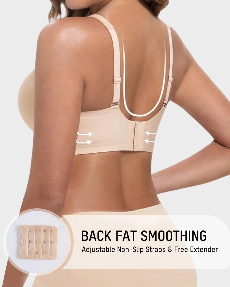 Deep-V Wireless Jelly Bra