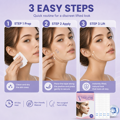 Invisible Face Lifting Tape