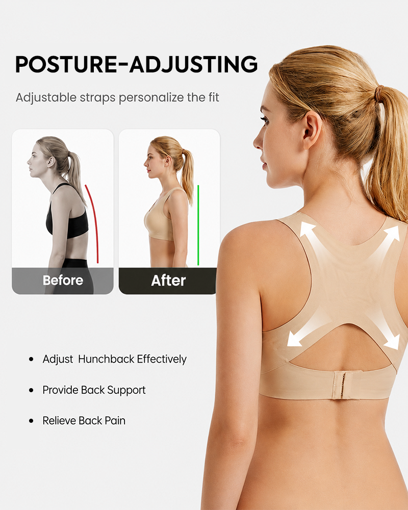 Mesh Posture Support Bra