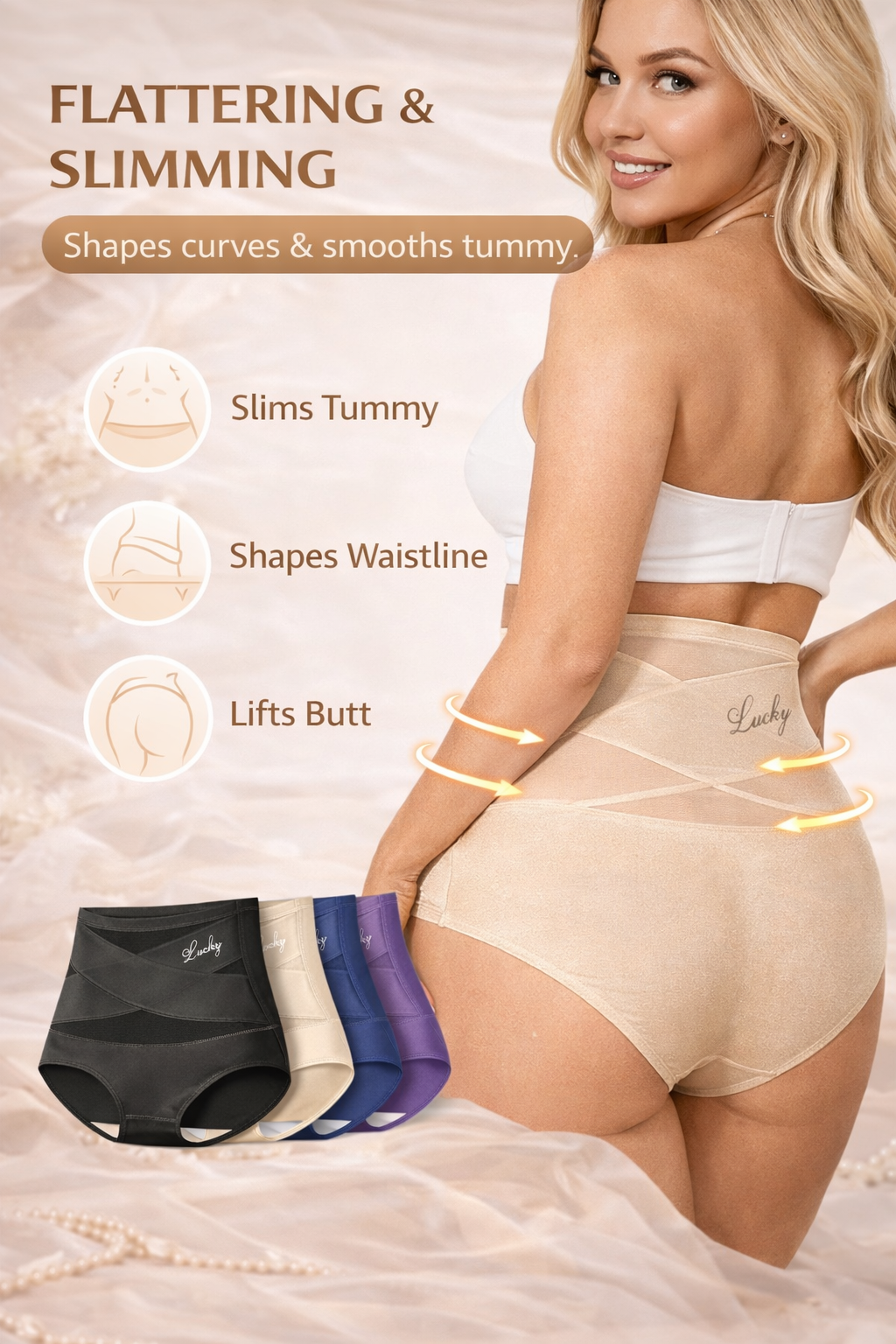 Seamless Shaping Panties Multipack