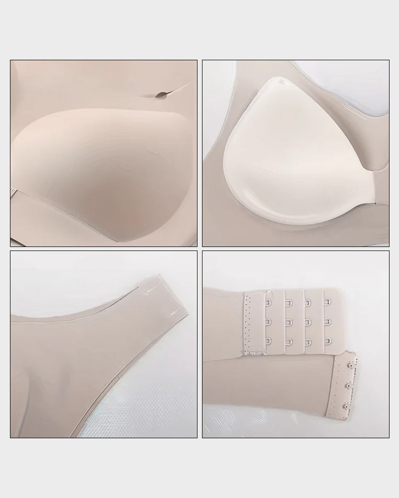 Cross-Back Front Closure Bra
