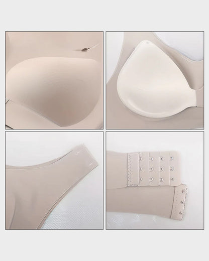 Cross-Back Front Closure Bra